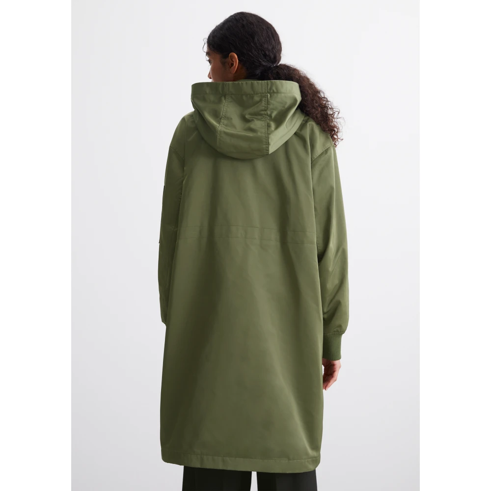 Marc O'Polo Blouson parka in aviatorstijl regular Black Dames