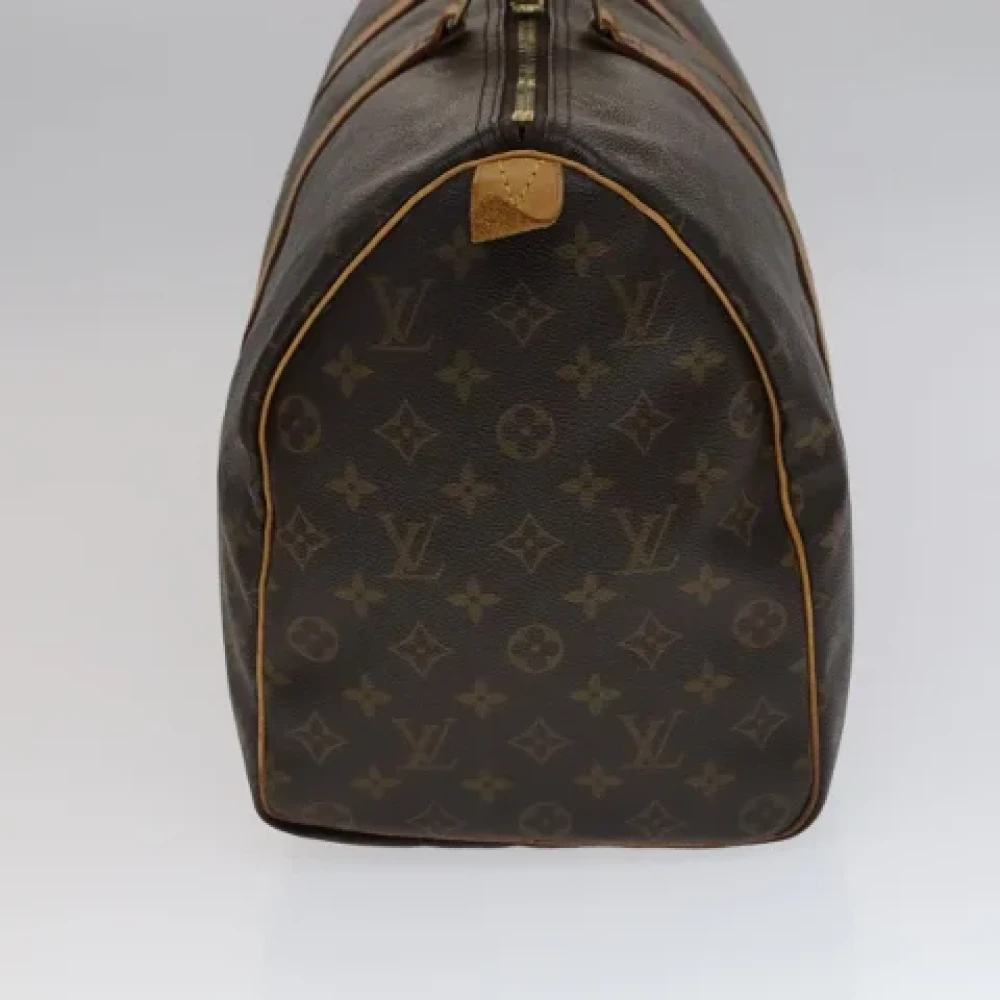 Louis Vuitton Vintage Pre-owned Canvas travel-bags Brown Dames