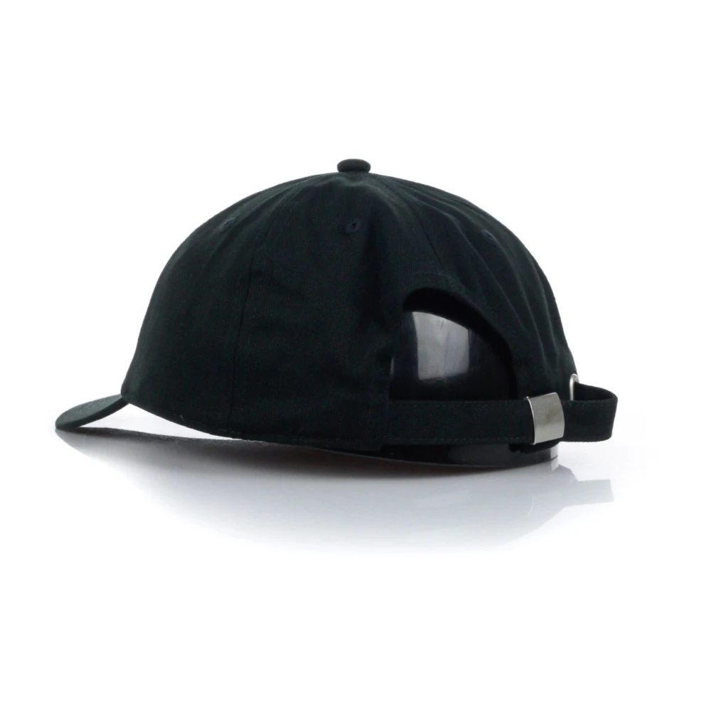 Fila Zwarte gebogen klep vaderpet lineaire band Black Heren