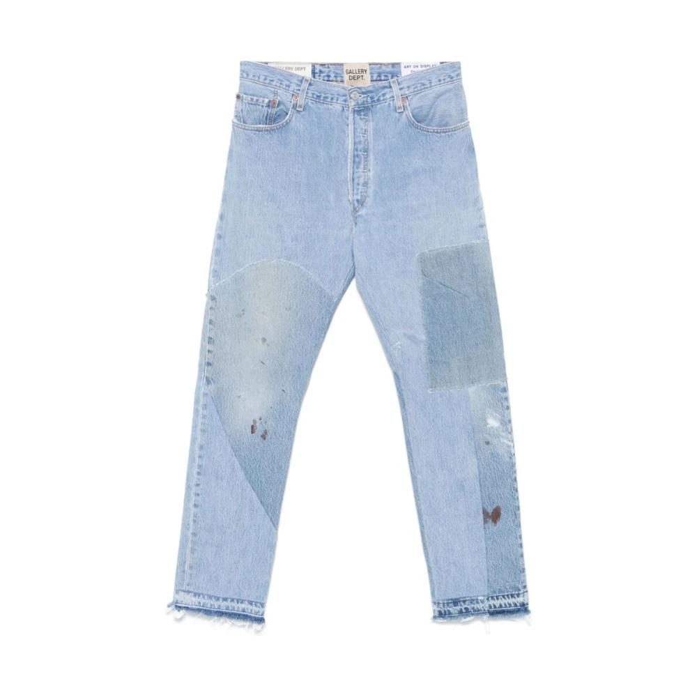 Gallery Dept. Lichtblauwe Denim Jeans met Whiskering Blue Heren