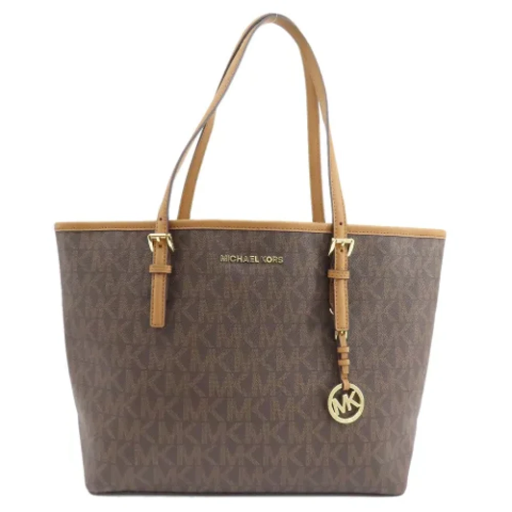 Michael Kors Pre-owned Plastic totes Brown Dames