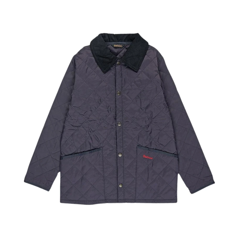 Barbour Quiltad Liddesdale Jacka Blue, Pojke