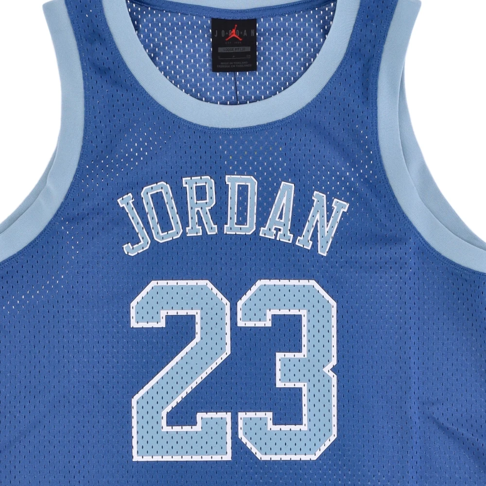 Jordan Mesh Crew Neck Jurk Regular Fit Blue Dames