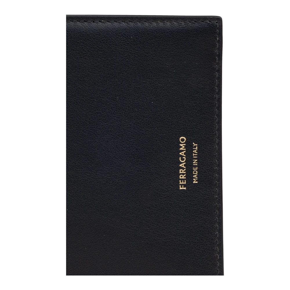 Salvatore Ferragamo Leren portemonnee Black Dames