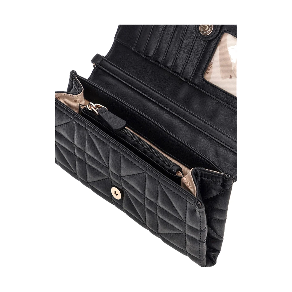 Guess Zwarte Schoudertas Elegant Modieus Stijlvol Black Dames