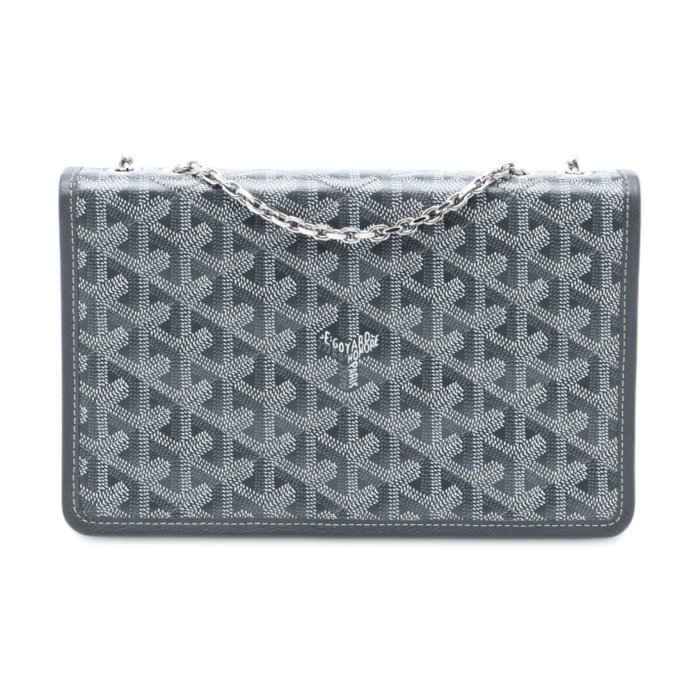 Goyard Vintage Women's Gray Pre-Owned Chain Wallet