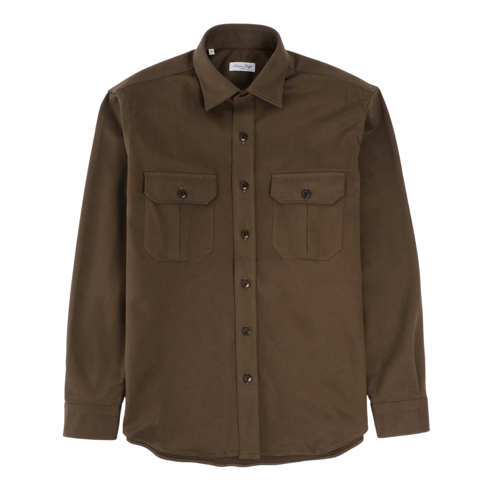 Salvatore Piccolo Veldshirt voor mannen Brown Heren