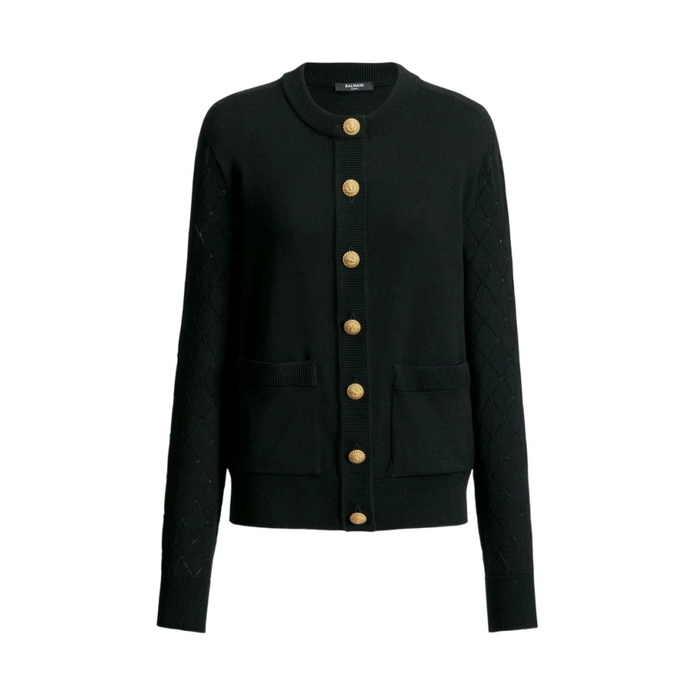Balmain Donna Nero - Cardigans - Knitwear - M
