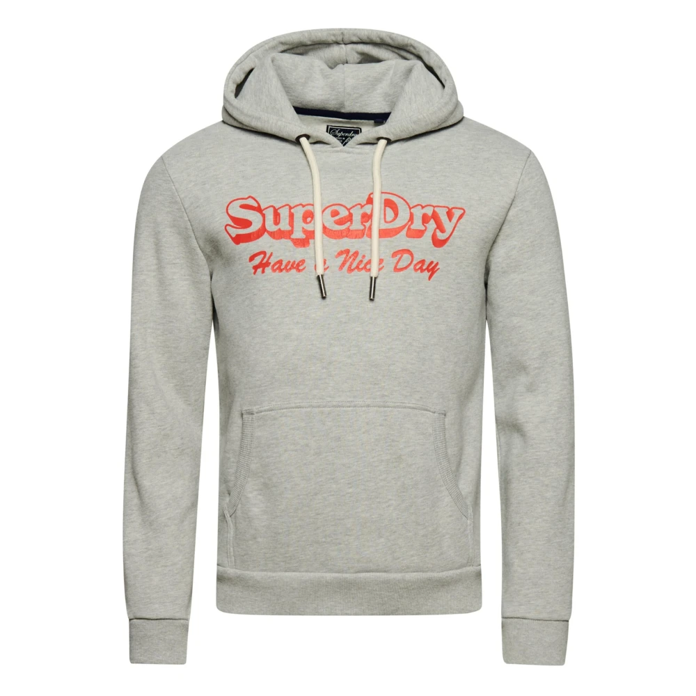 Superdry ZUC Athletic Sweater Gray Heren