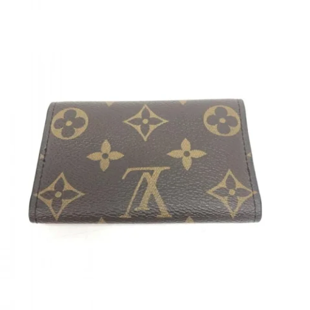 Louis Vuitton Vintage Pre-owned Canvas key-holders Brown Dames