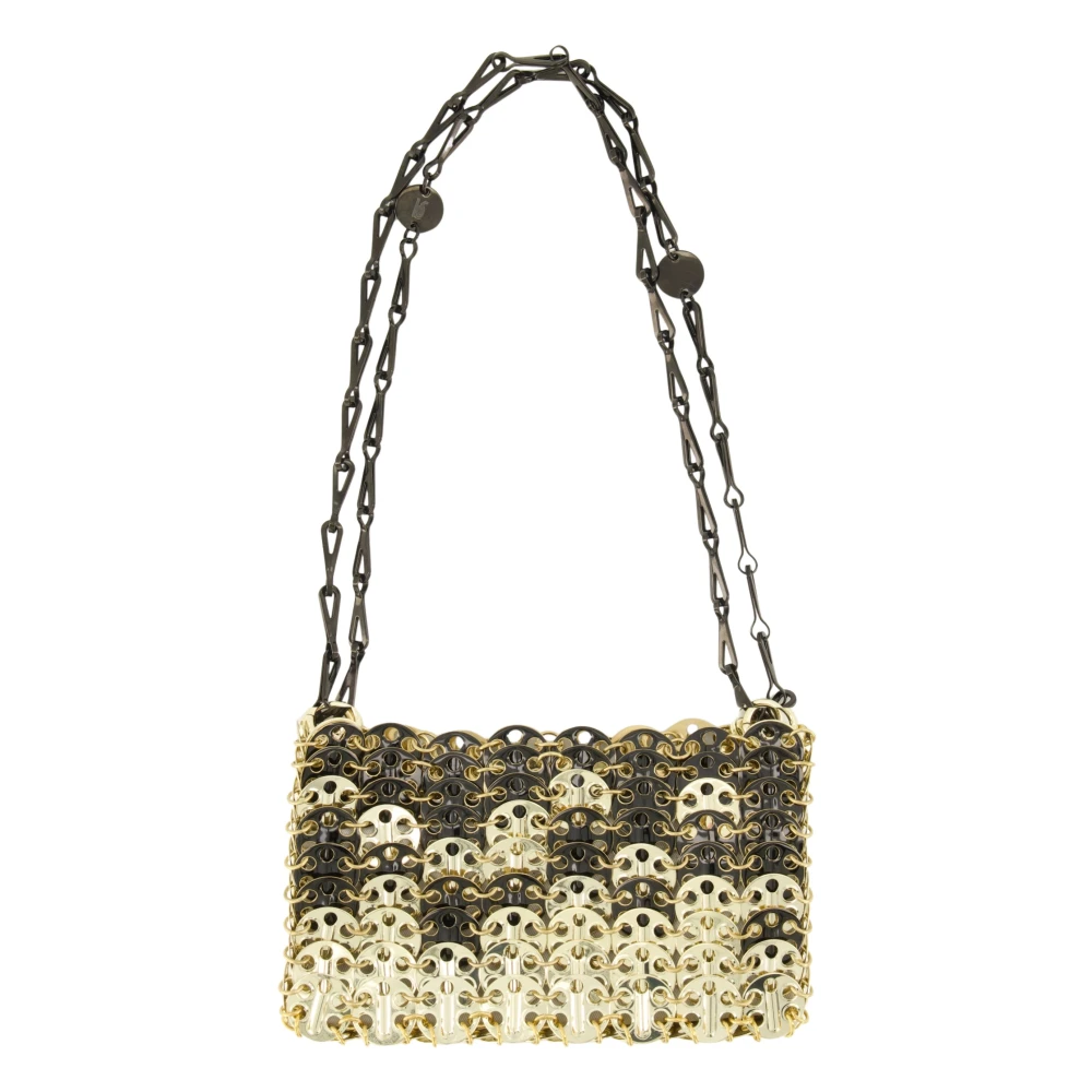 Rabanne Women's Yellow Shoulder Bags, One Size, Iconic 1969 Nano