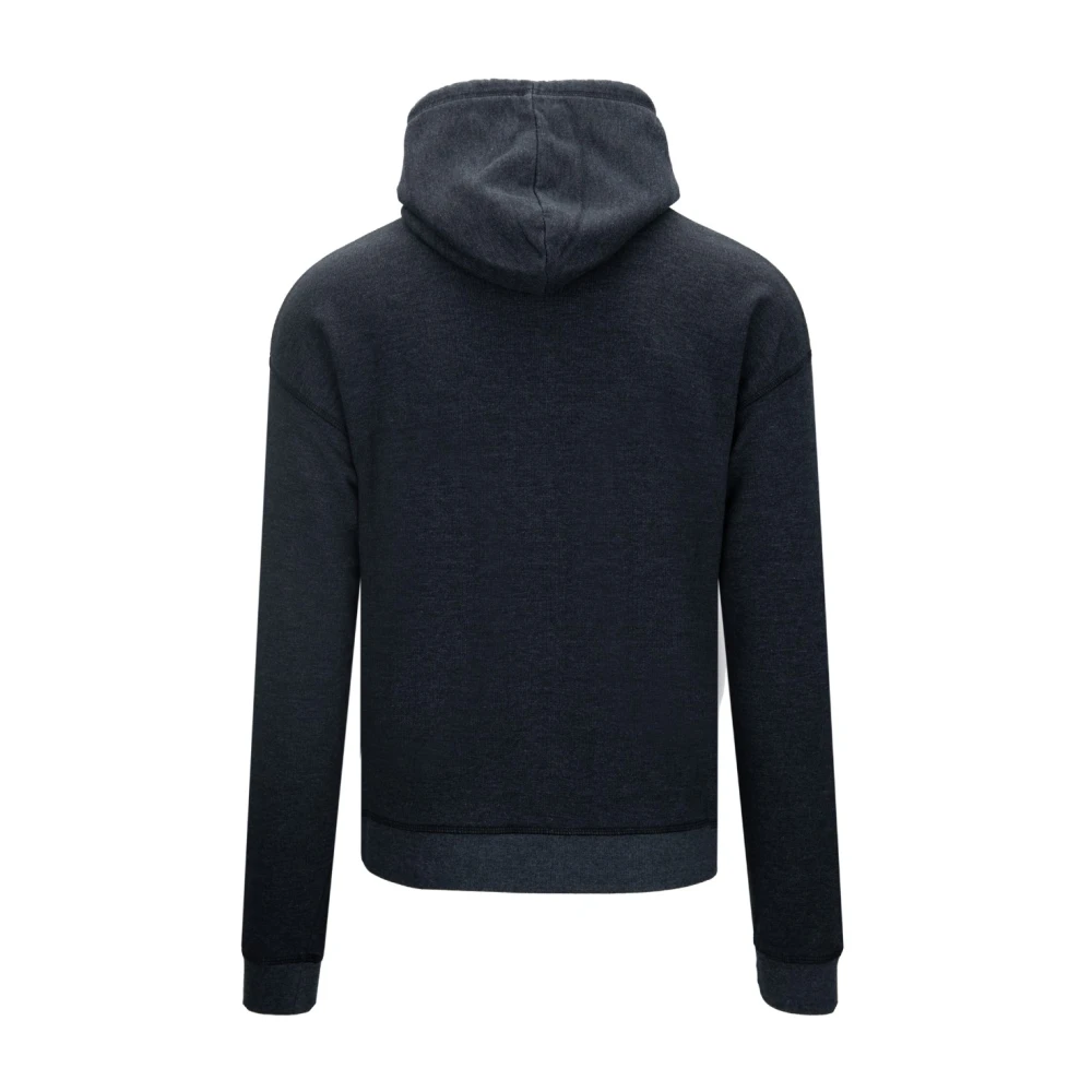 Dsquared2 Hoodie met Logo Print Black Heren