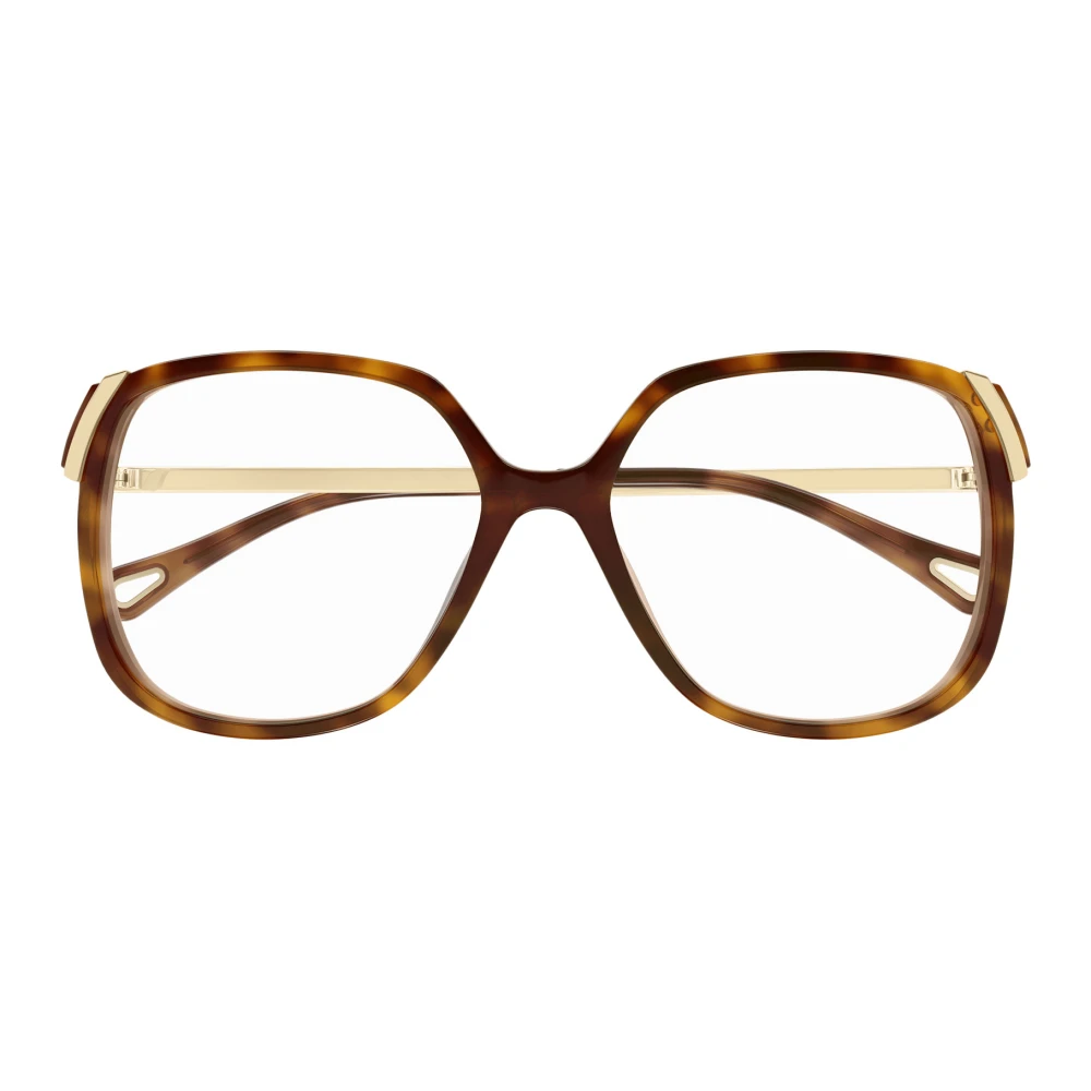 Chloé Goud Havana Brillenmontuur Brown Unisex