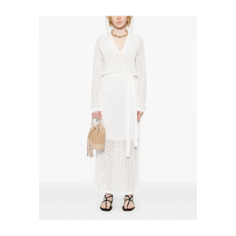 Zimmermann Witte Gebreide Mouwloze Trui White Dames