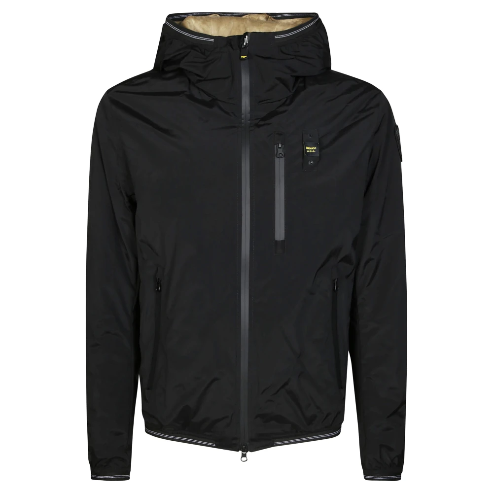 Blauer Hombre Negro Chaquetas, Talla: 2XL