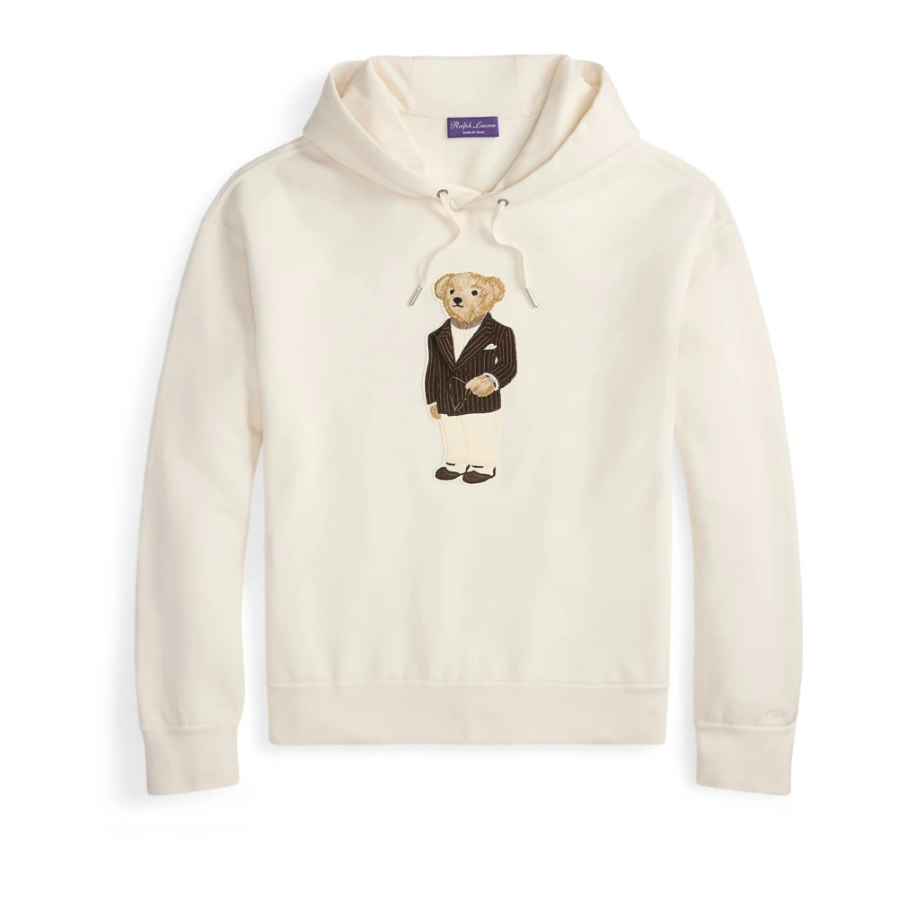 Ralph Lauren Uomo Bianco Felpe, L, New,