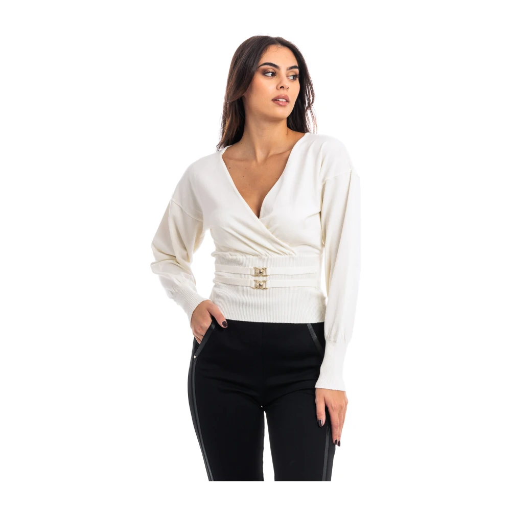 Simona Corsellini Viscose Blouse White Dames