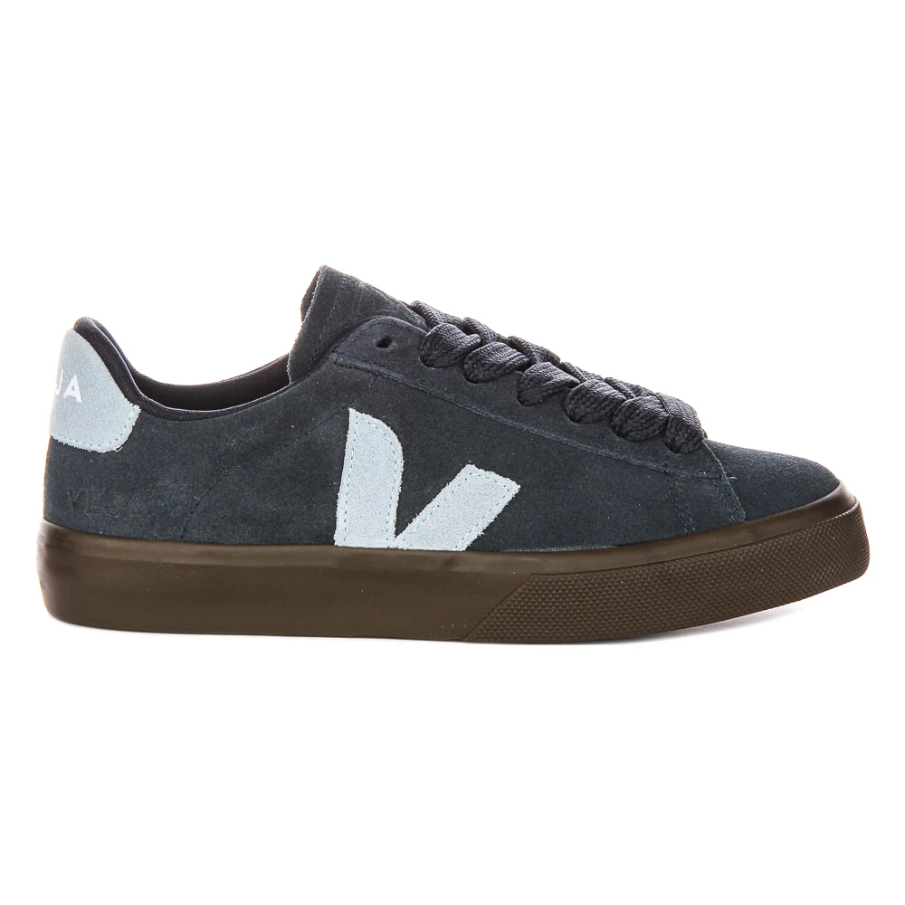 Veja Blue Sneakers, Female, 7 Uk, Campo Suede