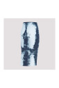 blauwe-metallic-gebreide-midi-rok