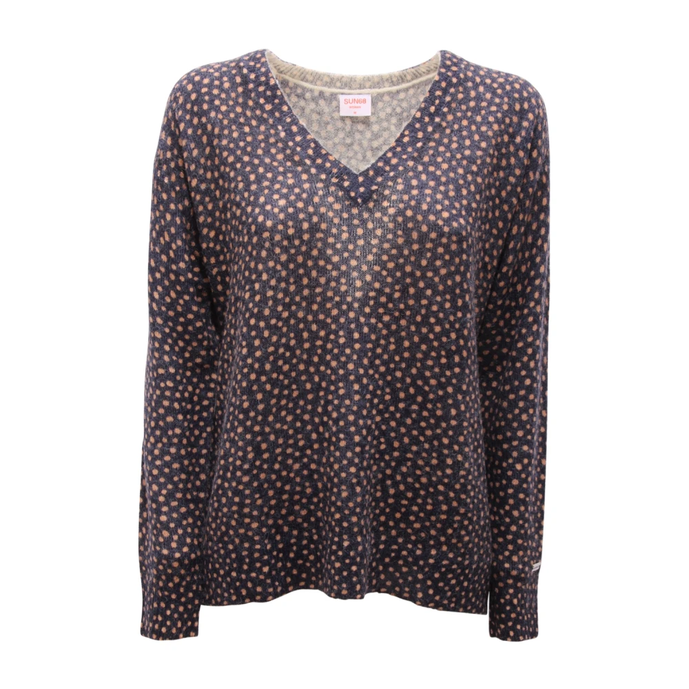 Knitwear > V-neck Knitwear - - Sun68 - Modalova