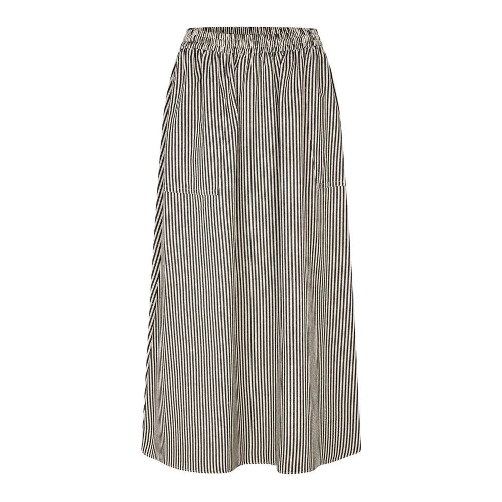 Lollys Laundry Women's Multicolor Maxi Skirts, Xs, Elegant Maxi Skirt With Stripes
