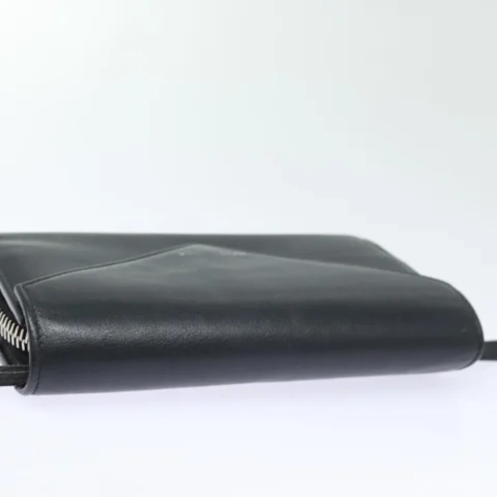 Balenciaga Vintage Pre-owned Leather wallets Black Dames