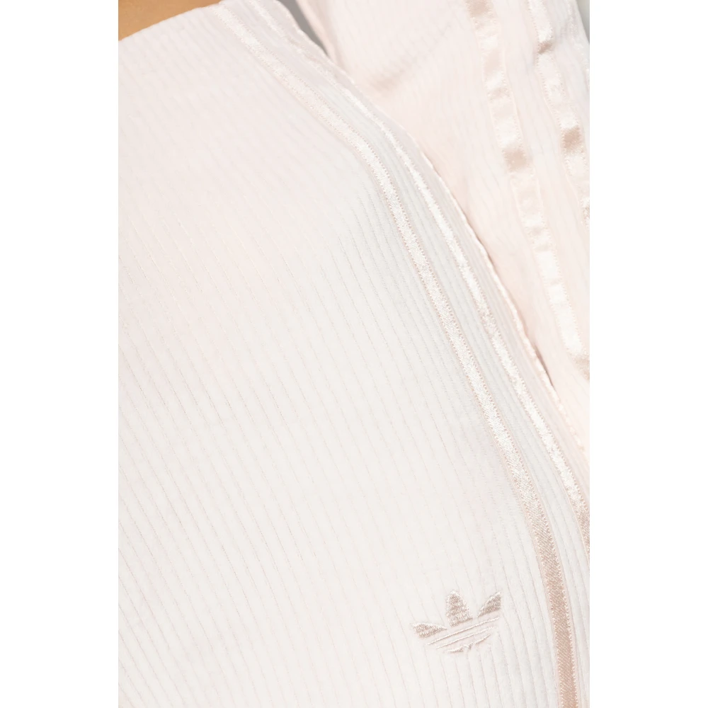 adidas Originals Ribgebreide broek Pink Dames