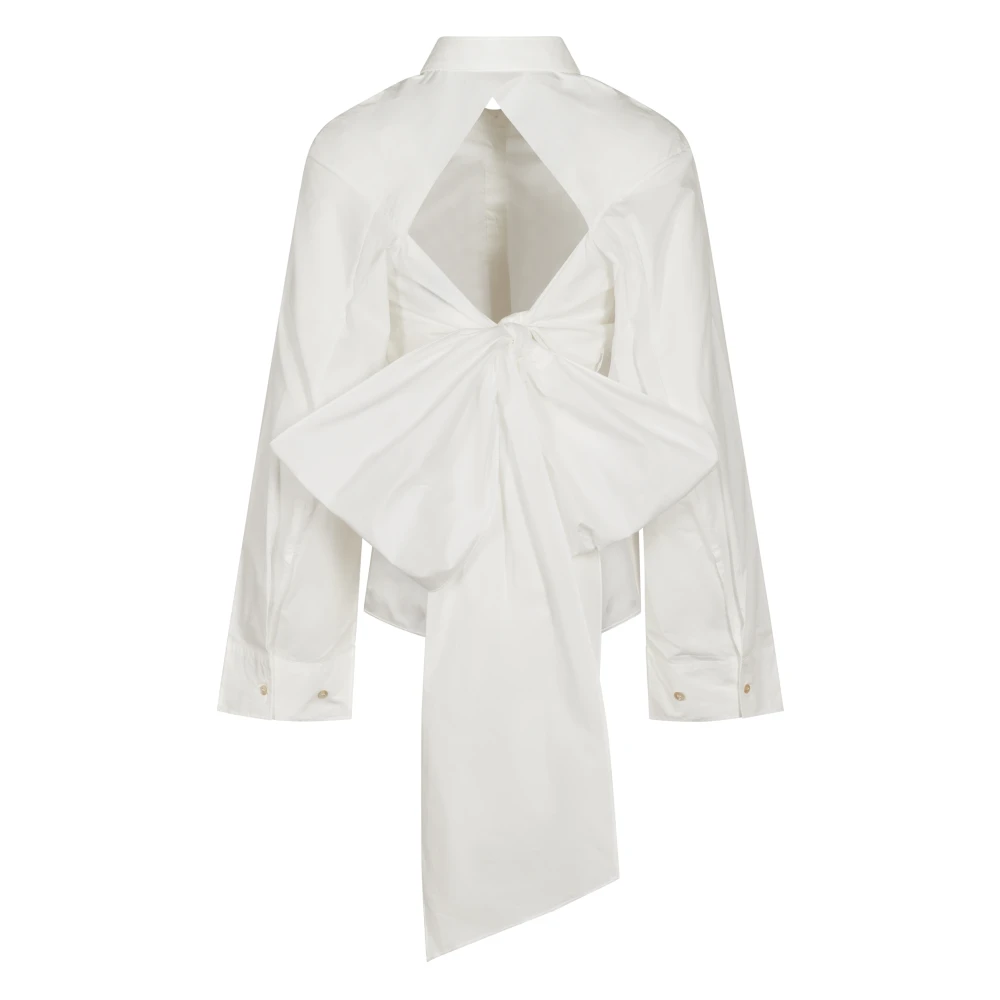 Forte Witte Overhemd Stijlvol White Dames
