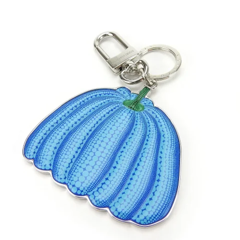 Louis Vuitton Vintage Pre-owned Leather key-holders Blue Dames