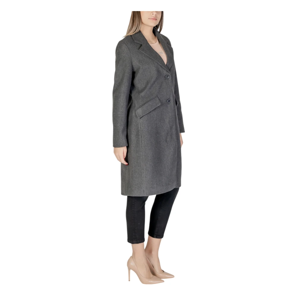 Vero Moda Herfst Winter Damesjassen en Teddy Collectie Gray Dames