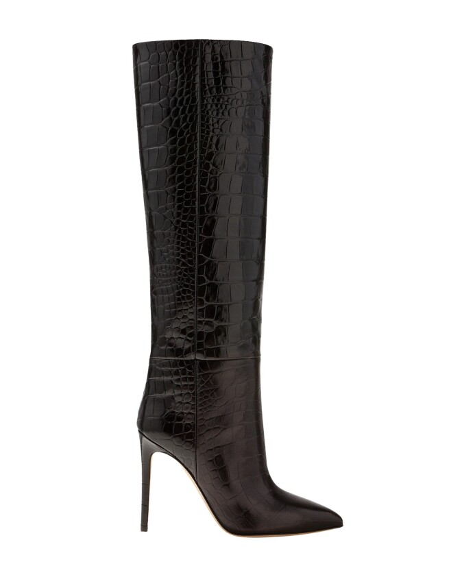 bottes-stilettos-hautes-noires-effet-crocodile