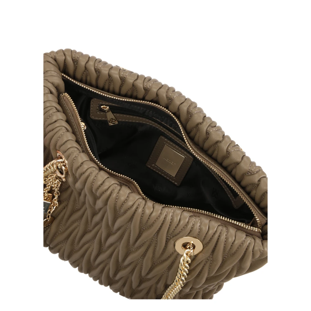 Kazar Ruime schoudertas in gewatteerd patroon Beige Dames