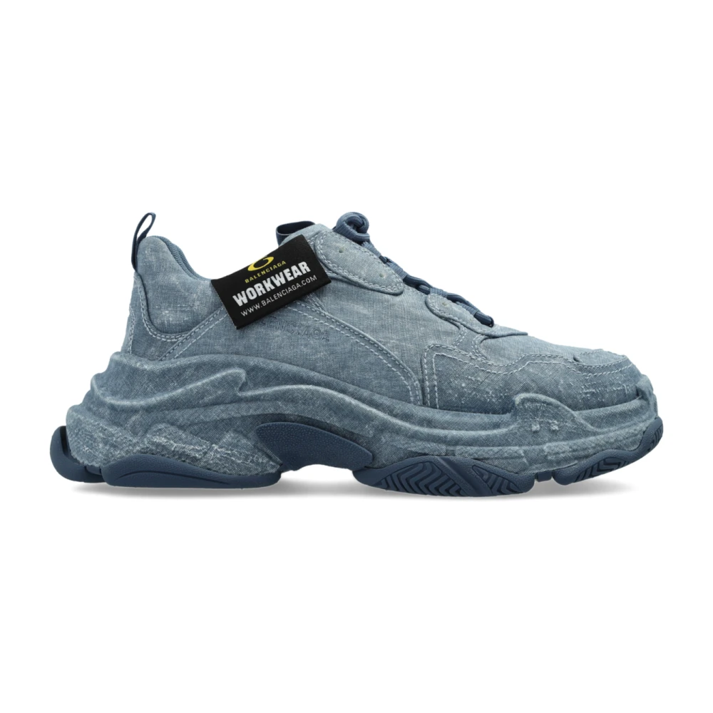 Balenciaga Triple S Sneakers Heren Schoenen Blauw