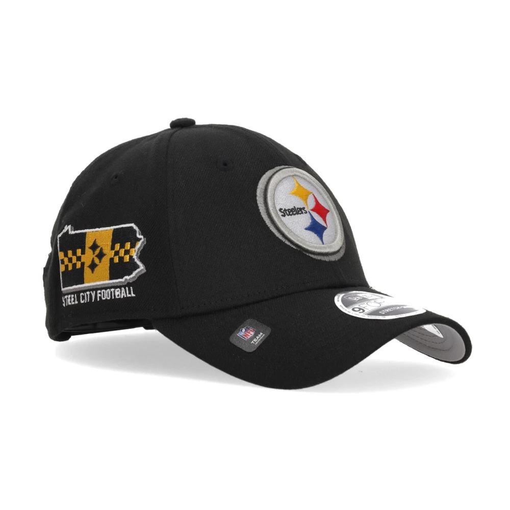new era Gebogen Visor Hat NFL Draft Steelers Black Unisex
