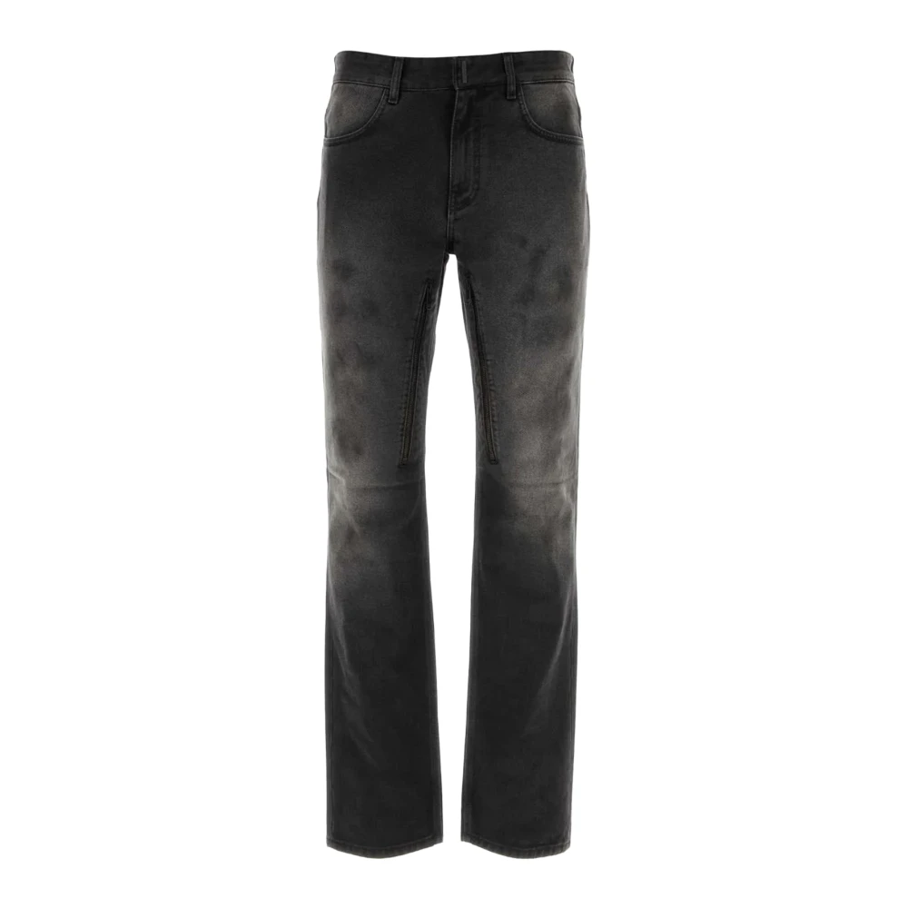 Givenchy Men's Black Straight Fit Jeans Pants