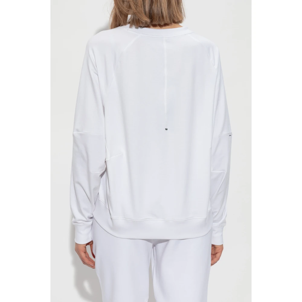 ON Running Sweatshirt met logo White Dames