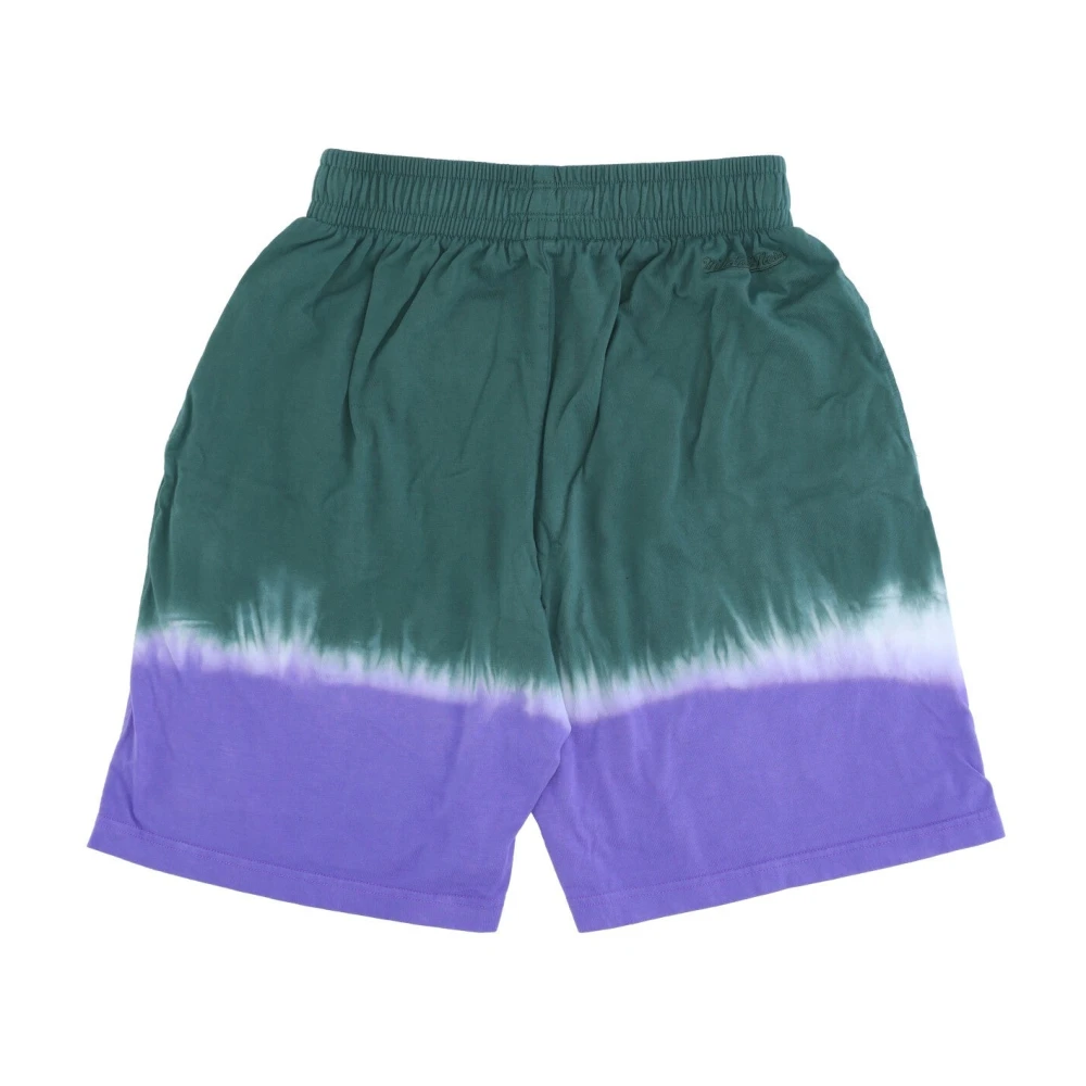 Mitchell & Ness NBA Tie Dye Basketbalshorts Green Heren