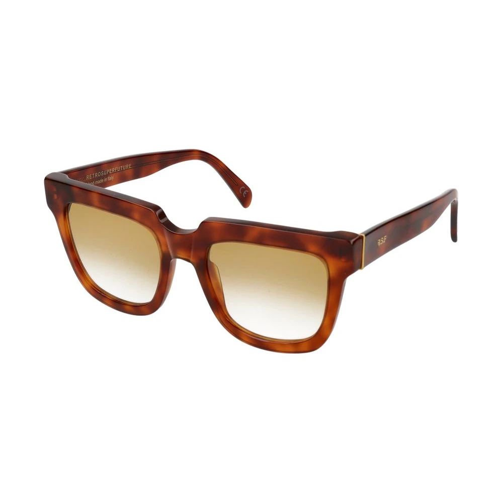 Retrosuperfuture Men's Brown Havana Diversa Sunglasses