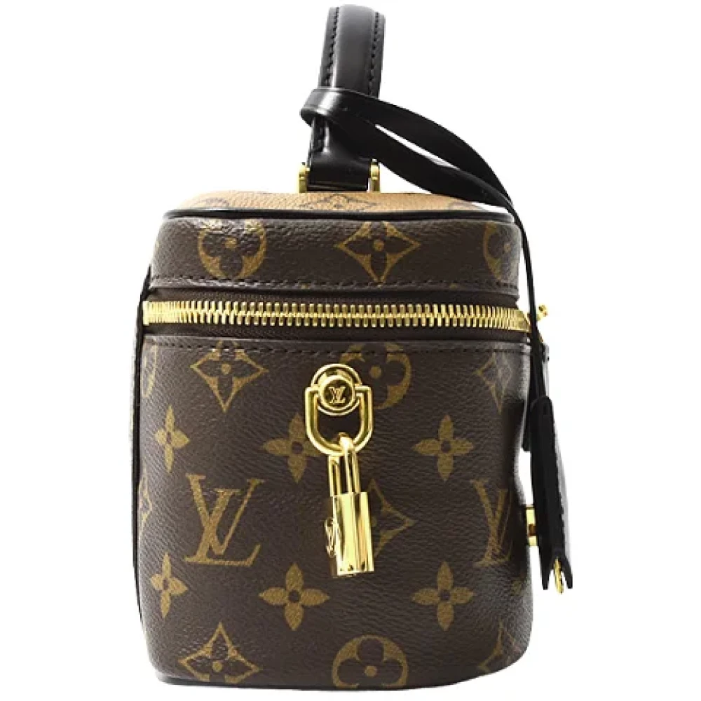 Louis Vuitton Vintage Pre-owned Canvas handbags Brown Dames