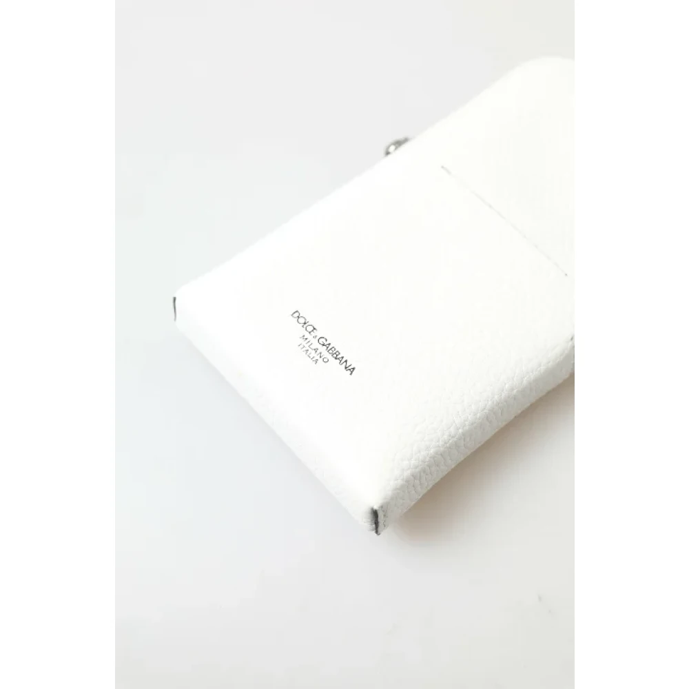 Dolce & Gabbana Pre-owned Fabric shoulder-bags White Dames