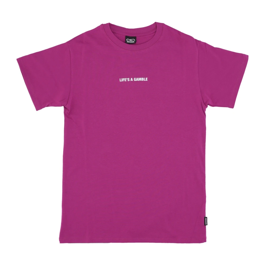 Propaganda Slangenprint Tee Paarse Haze Mannen Purple Heren