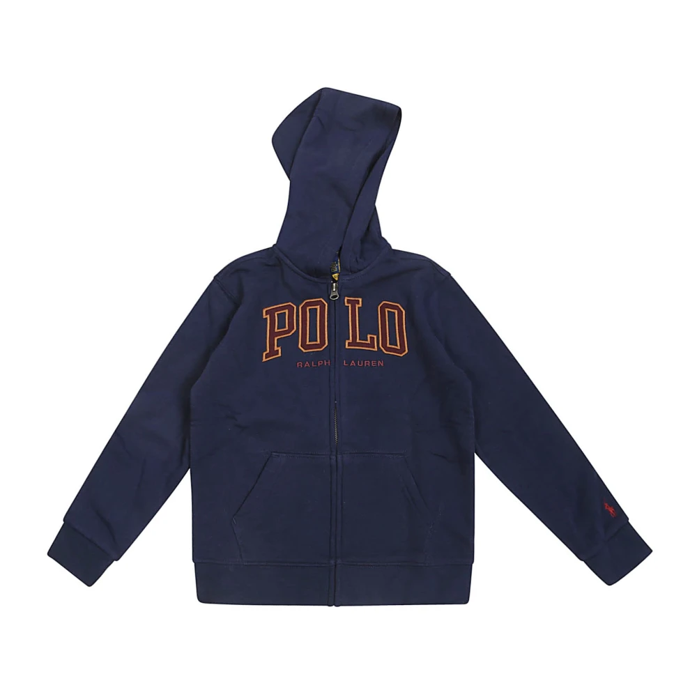 Ralph Lauren Barn Full Zip Polo Sweatshirt Blue, Pojke