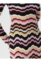 robe-tricot-zigzag-coloree