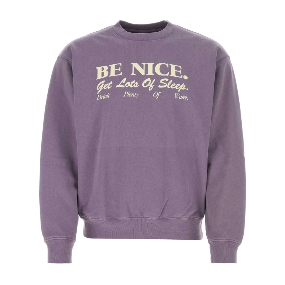 Sporty & Rich Sweatshirts Purple Heren