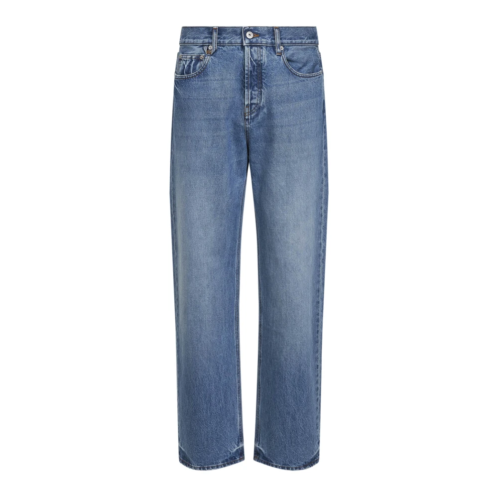 Jacquemus Blue Le De-Nîmes Droit Jeans - Male - Straight Fit Jeans - W34 - Jeans