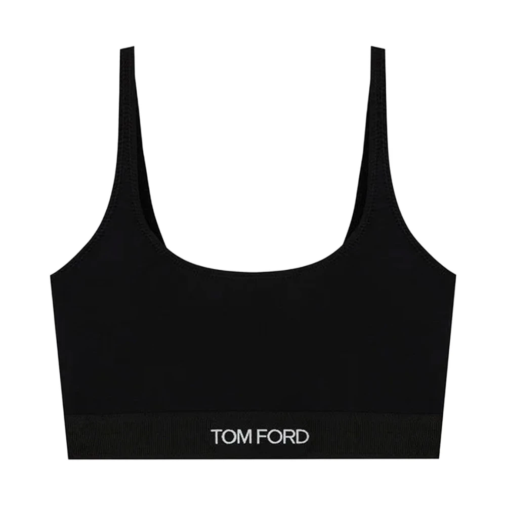Tom Ford Women's Black Bras, S, Signature Bralette