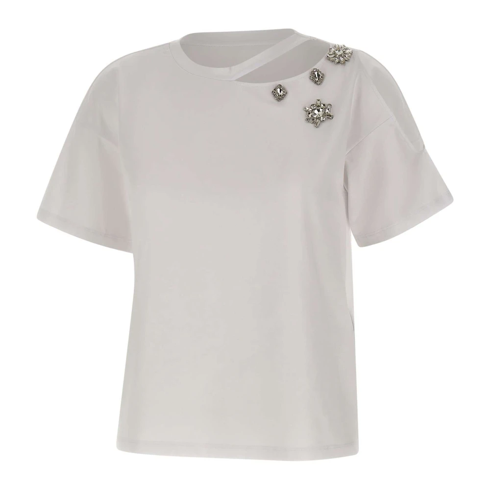 Liu Jo Vit T-Shirts Och Pikétröjor