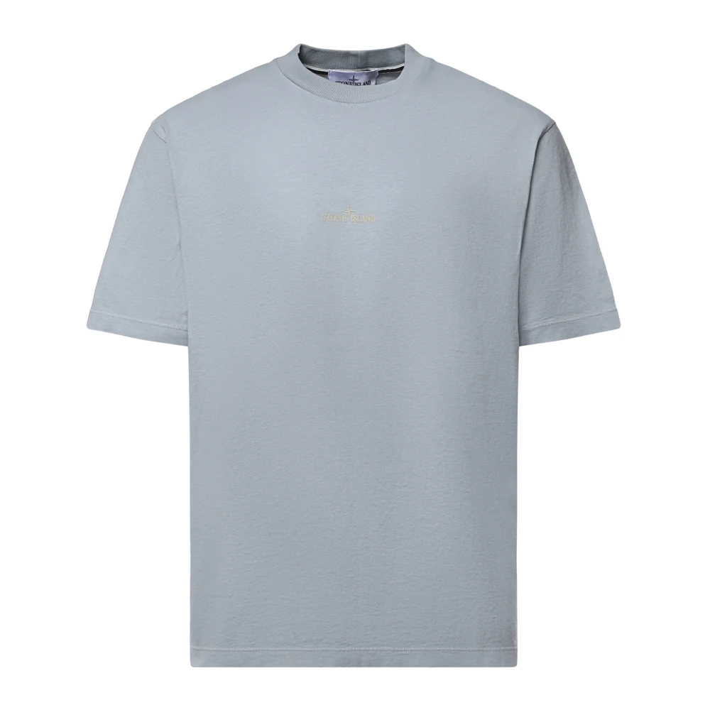 Stone Island , T-Shirts, Male, Gray, Xl, Desert Print T-Shirt