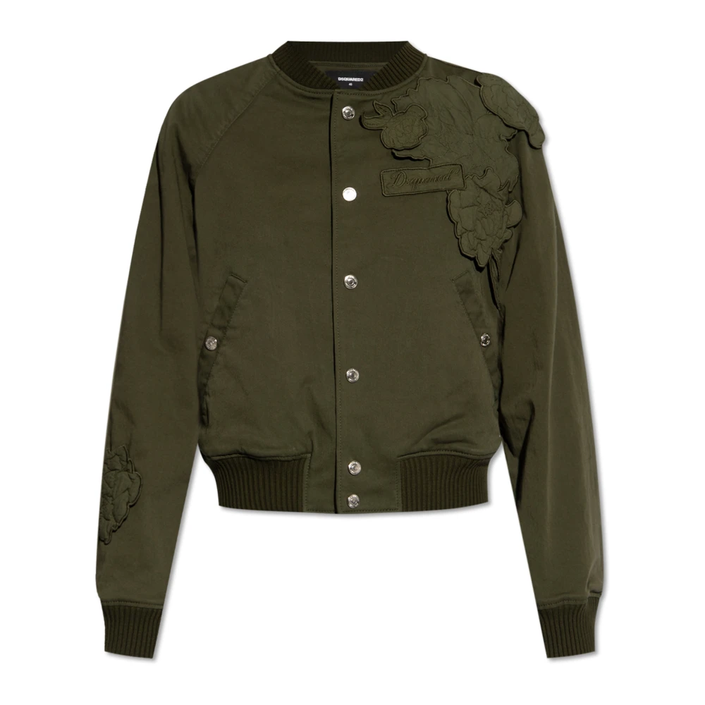 Dsquared2 Bomberjacka Green, Dam