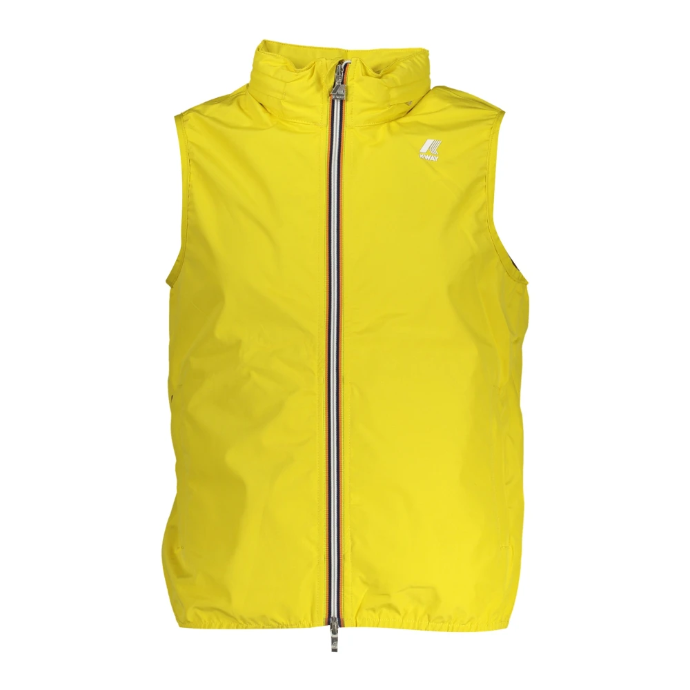 K-Way Mannelijk Geel Valen Stretch Dot Vest
